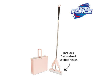 Sponge Mop and Bucket Set