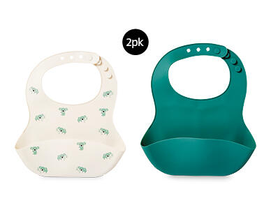 Silicone Bib 2pk
