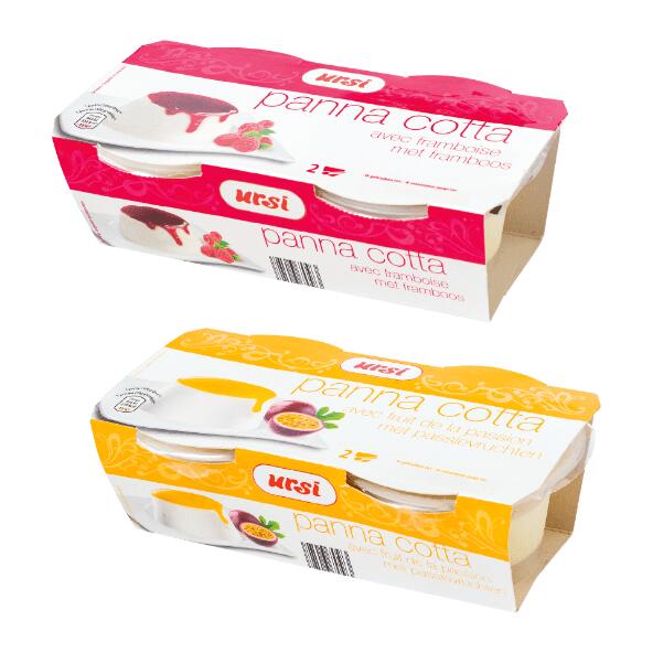 Panna cotta, 2 pcs