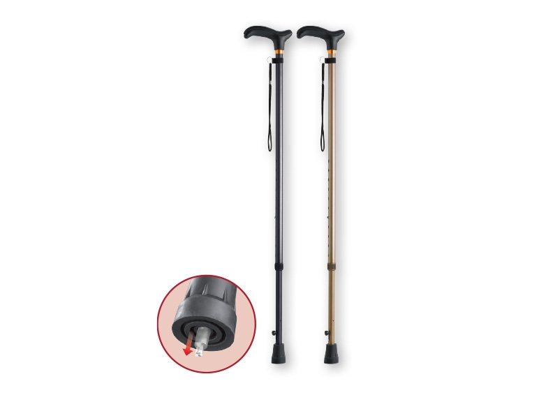 Aluminium Walking Stick with Spike