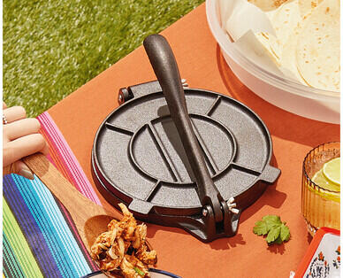 Cast Iron Sizzle Plate, Sizzle Dish or Tortilla Press