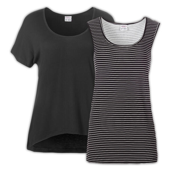 Shirt mit Top 2in1