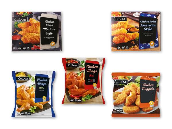CULINEA Kyllingevinger, -nuggets eller -fileter med dip