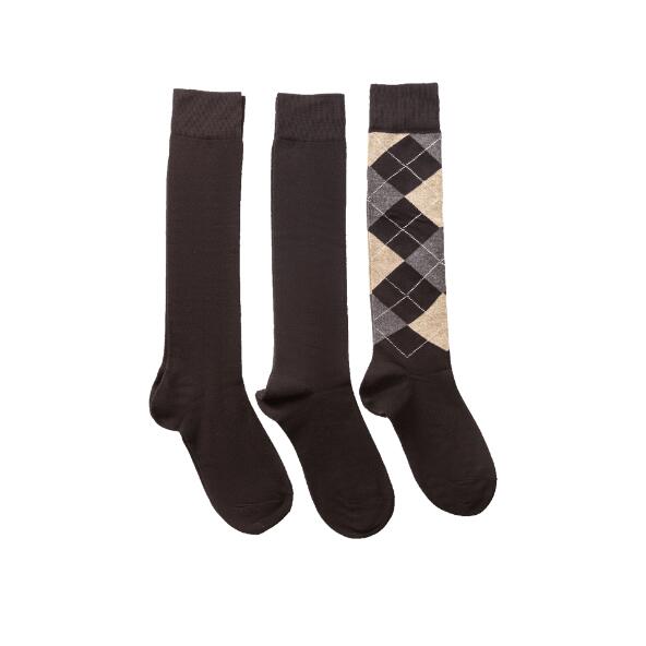 UP2Fashion(R) 				Mi-bas pour femmes, 3 paires