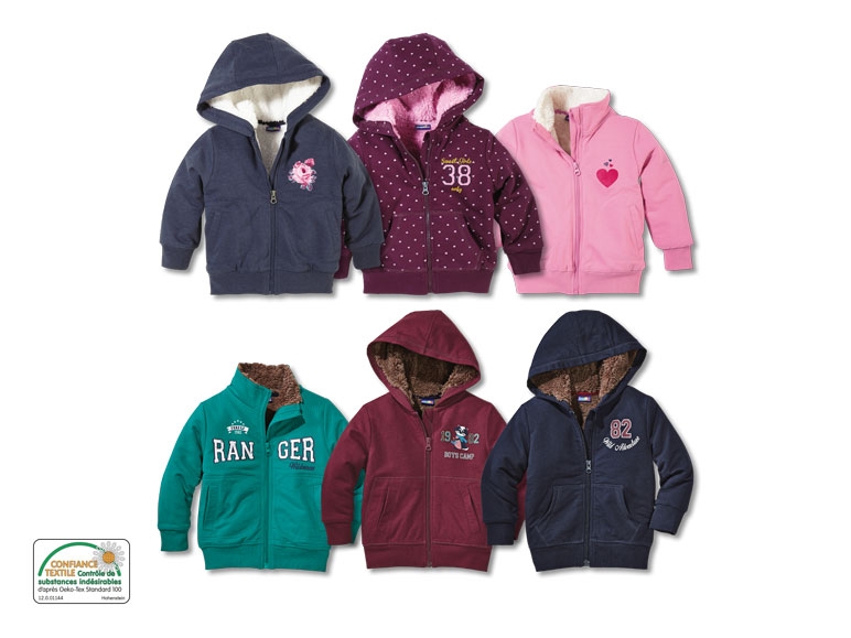 Sweat zippé