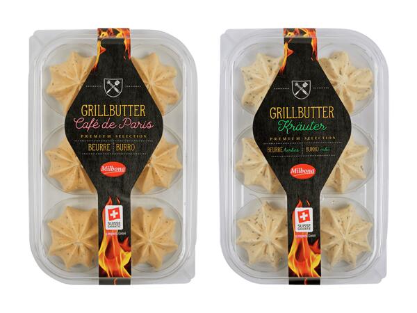 Rosettes de beurre à griller