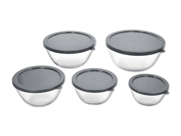Glasschüssel-Set, 5-teilig