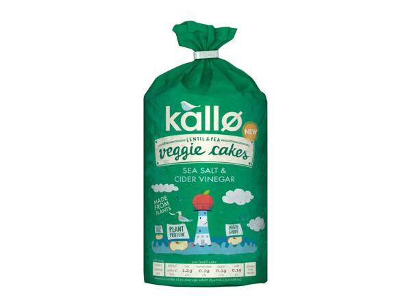 Kallo Veggie Cakes Salt and Vinegar