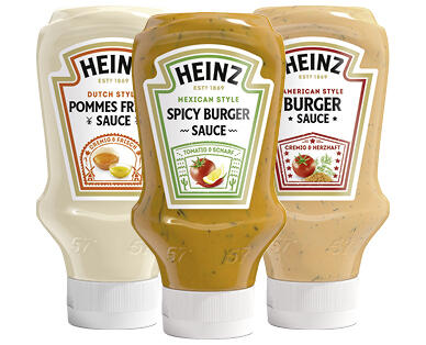 HEINZ 
 SAUCES SNACK