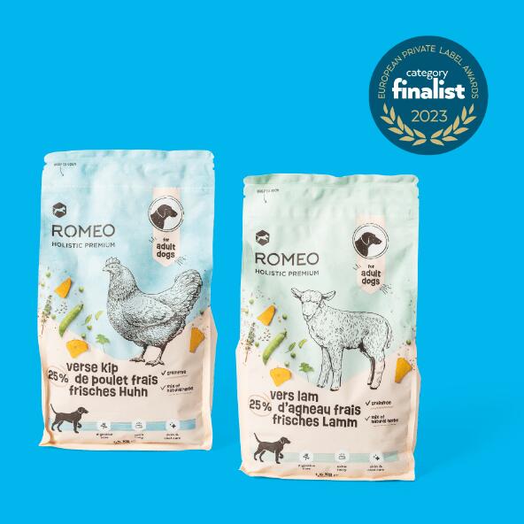 ROMEO(R) 				Holistische premium hondenvoeding