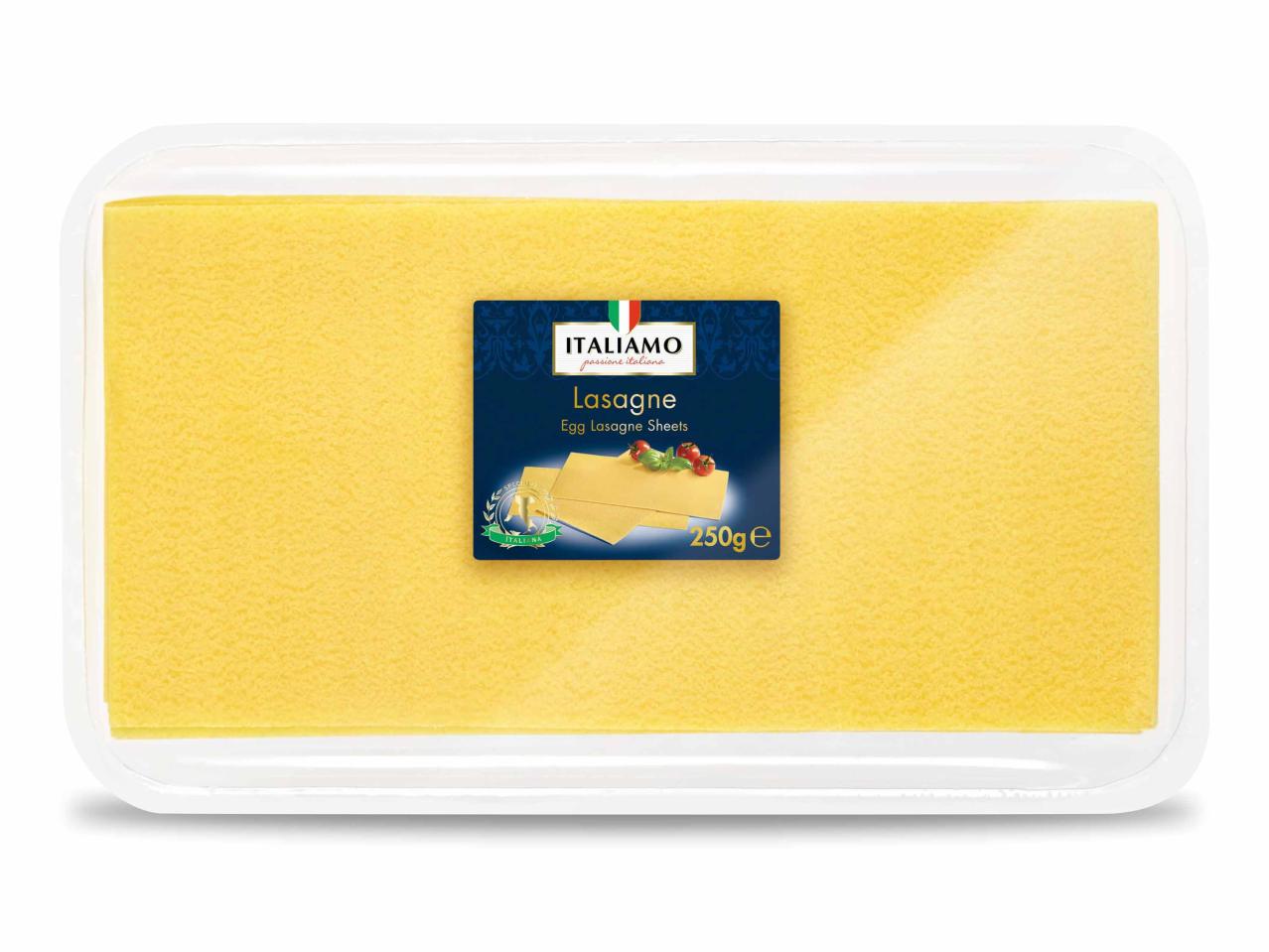 Feuilles de lasagne fraîches