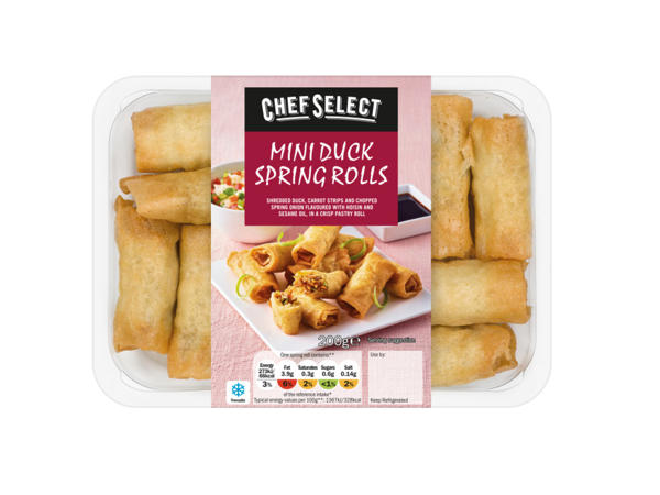 Chef Select Mini Duck Spring Rolls