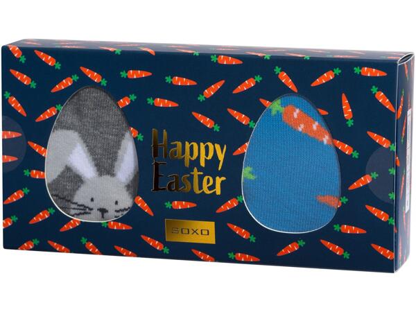 Men's and ladies' socks, 2 pairs