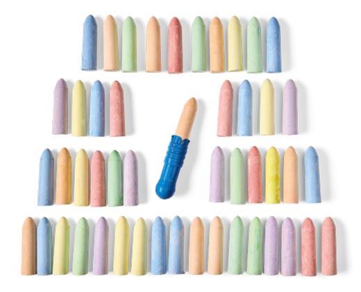 Bee Happy 
 6-Pack Bubble Wands or 48-Piece Chalk