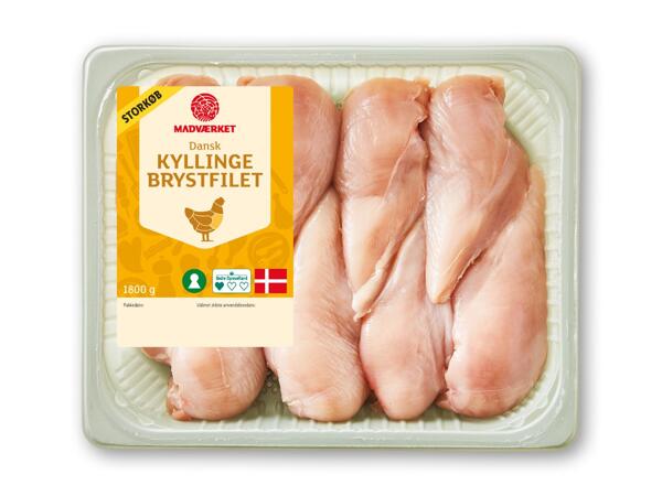 Kyllingebrystfilet eller -inderfilet