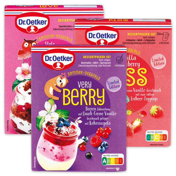 Sommer-Desserts