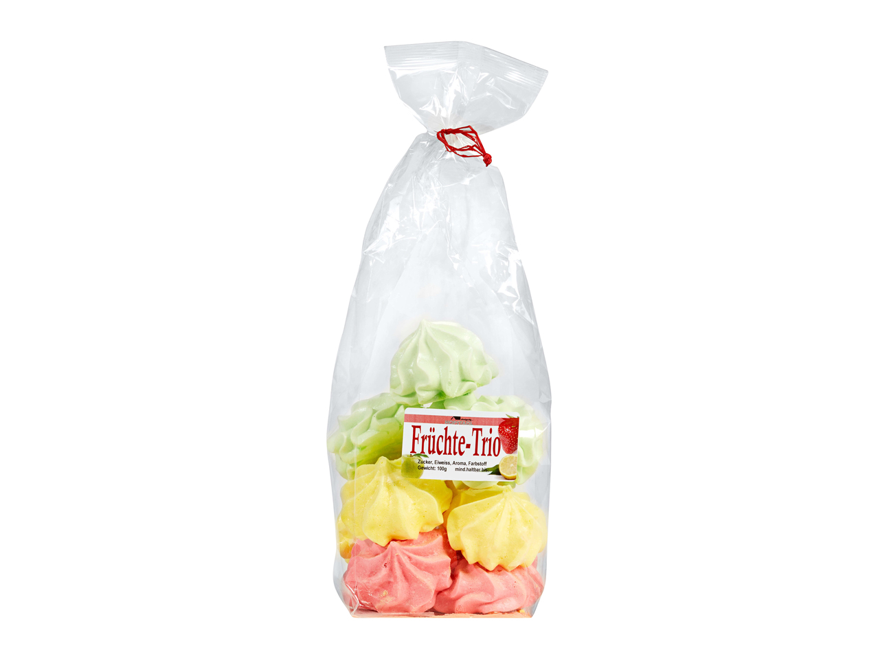 Meringues trio de fruits