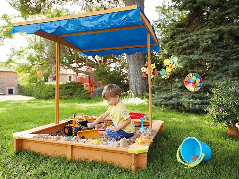 PLAYTIVE JUNIOR Sandpit with Roof