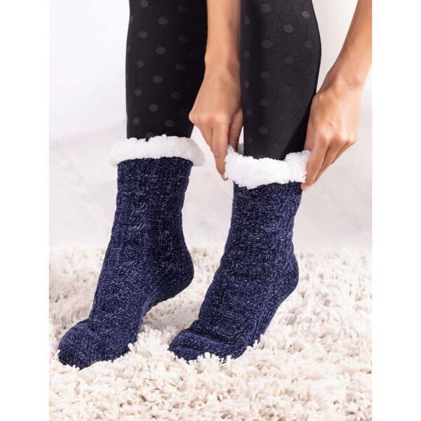 Chaussons d'intérieur antidérapants