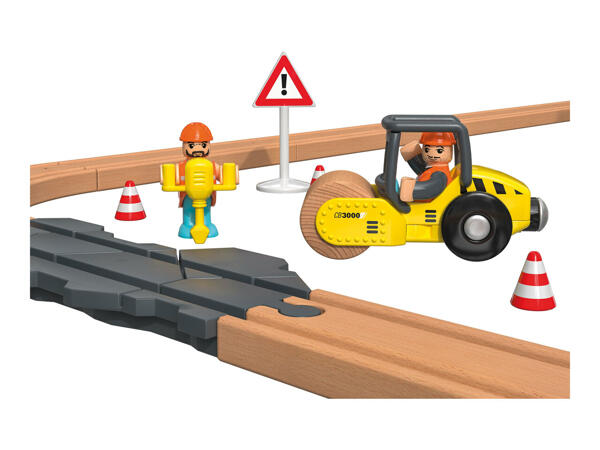Playtive Construction Site Train Set