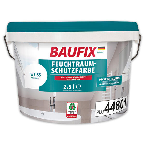 Feuchtraum-Schutzfarbe 2,5 Liter