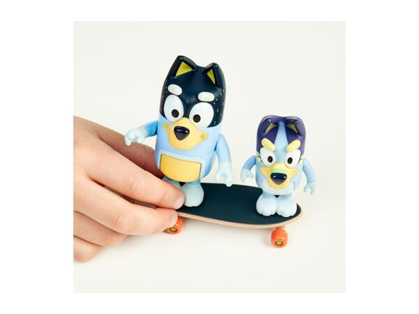Bluey Skateboarding Figures