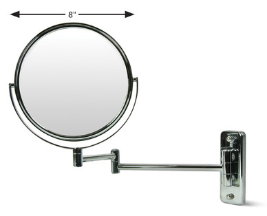 Easy Home Bathroom Folding Arm Mirror
