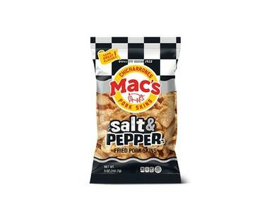 Mac's BBQ or Salt & Pepper Pork Skins