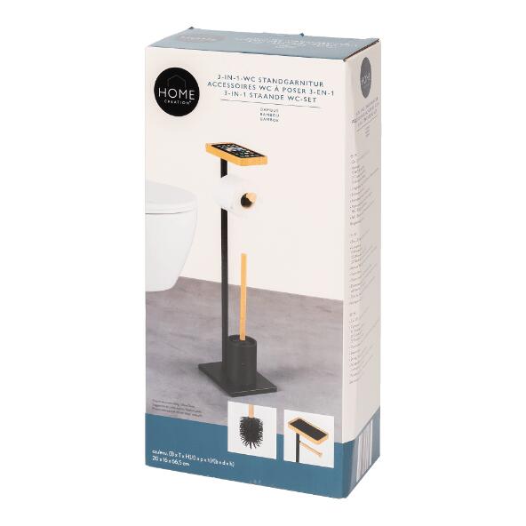 HOME CREATION(R) 				Stehendes WC-Set 3-in-1