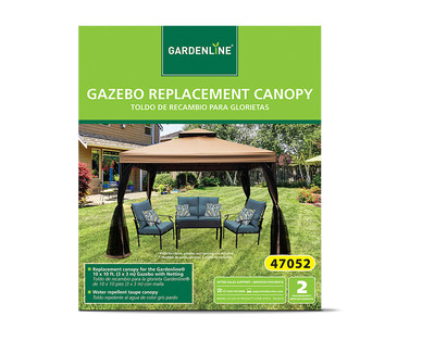 Gardenline Gazebo Replacement Canopy
