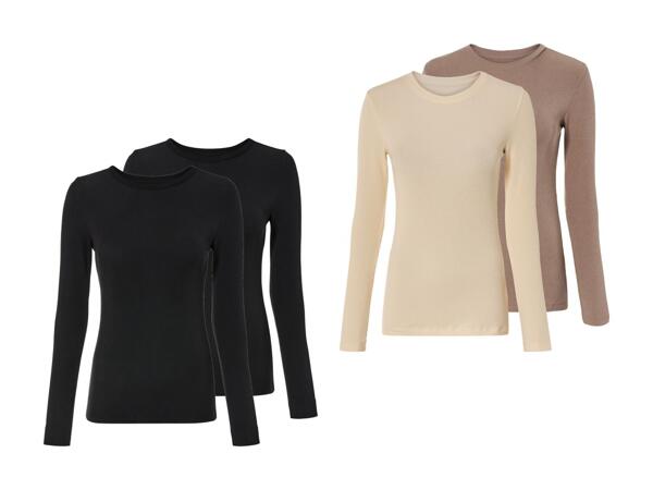 Maglia a maniche lunghe, 2 pezzi