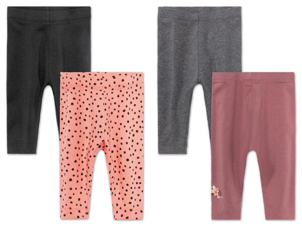Baby Leggings, 2 Stück