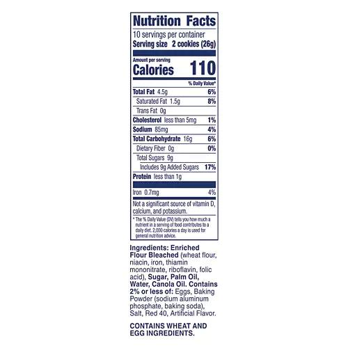 Heart Shaped Sugar Cookie Dough, 20 count