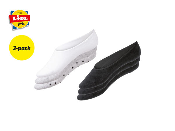 Ankelstrumpor, 3-pack