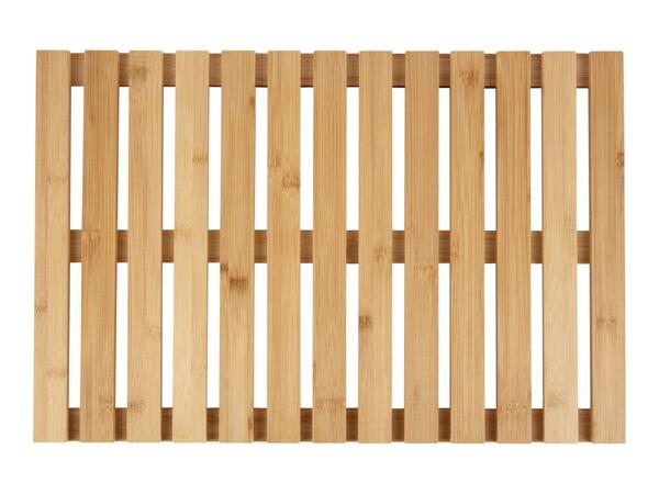Livarno Home Bamboo Bath Mat/​Bath Tray