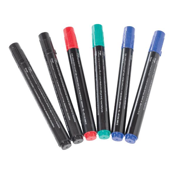 EXPERTIZ(R) Marqueurs permanents, 6 pcs