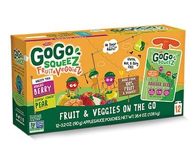 GoGo Squeez 
 Fruit & Veggies Pear & Berry