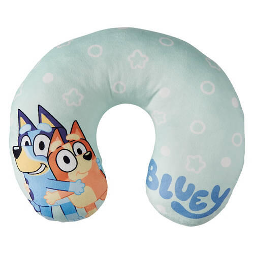 Kids Super Soft Travel Neck Pillow - Bluey