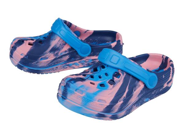 Lupilu Kids' Blue & Pink Clogs
