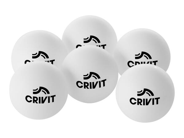 Crivit Table Tennis Ball Set - 6 Pack