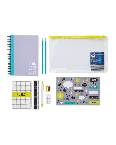 'i Am Very Busy' Study Planner - Aldi - Great Britain - Specials Archive