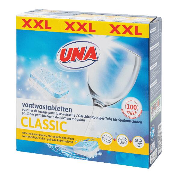 UNA(R) 				Geschirrspültabletten Classic, 100 St.