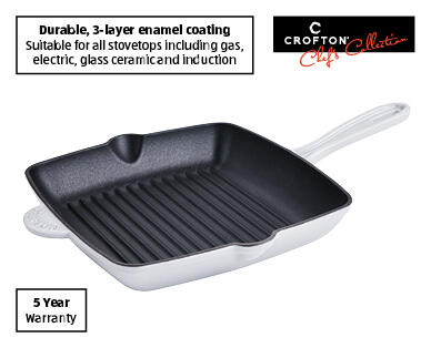 Cast Iron Griddle Pan 26cm