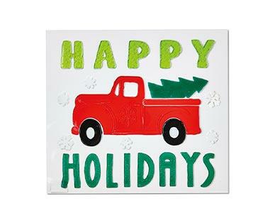 Merry Moments Holiday Gel Clings