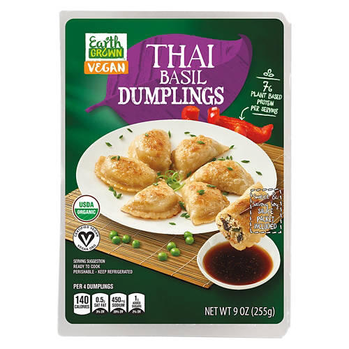 Organic Thai Basil Vegan Dumplings, 9 oz