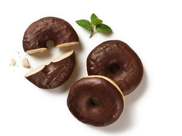 Vegan Donut with Dark Chocolate