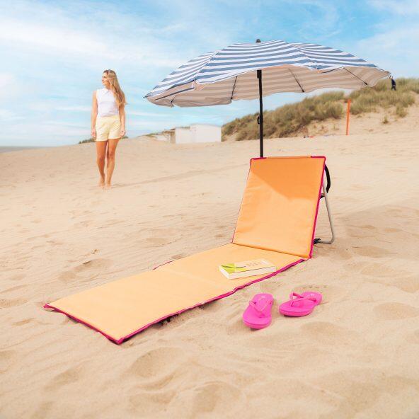 ADVENTURIDGE(R) Tapis de plage repliable à dossier
