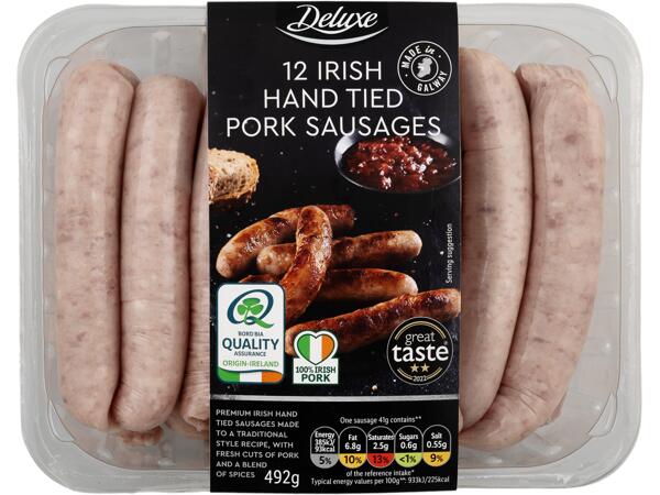 Irish Hand-Tied Pork Sausages