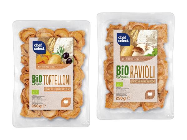 Tortellonis/​raviolis au blé complet bio