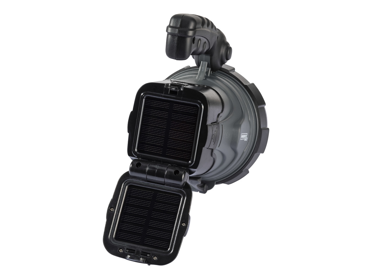 Pracovní LED svítilna se solárním panelem